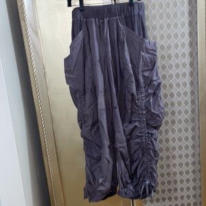 Fp beach light fabric worn 1 hour over leggings 1st pic shows true color